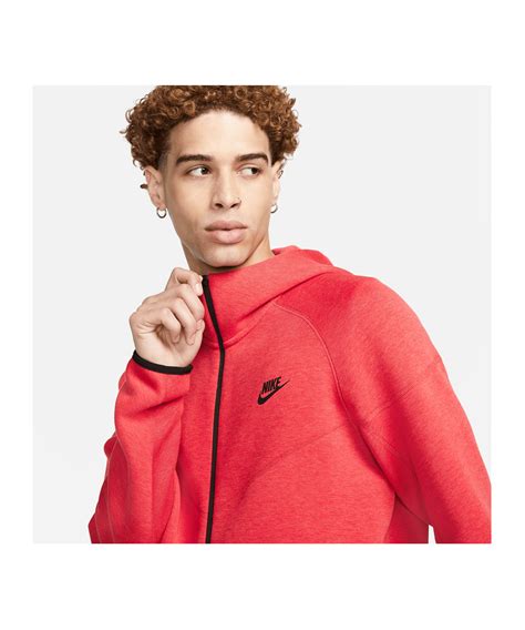 nike jacke rot schwarz|nike tech bekleidung.